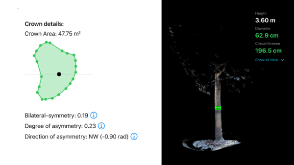 Arboreal Tree Gets 3D Scanning, Point Clouds, and a New Premium Tier for Urban Forestry