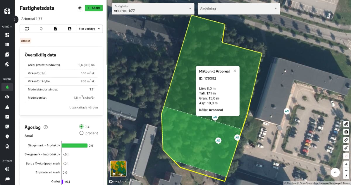 Skogshubben Integration