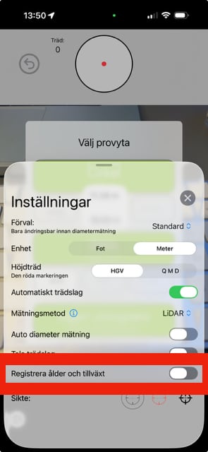 Inställningar